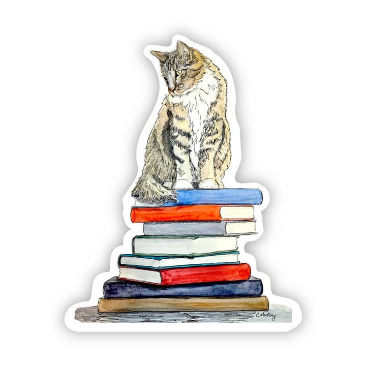 Quale libro? adesivo per la vendita all'ingrosso da parte di Critterwit and Company