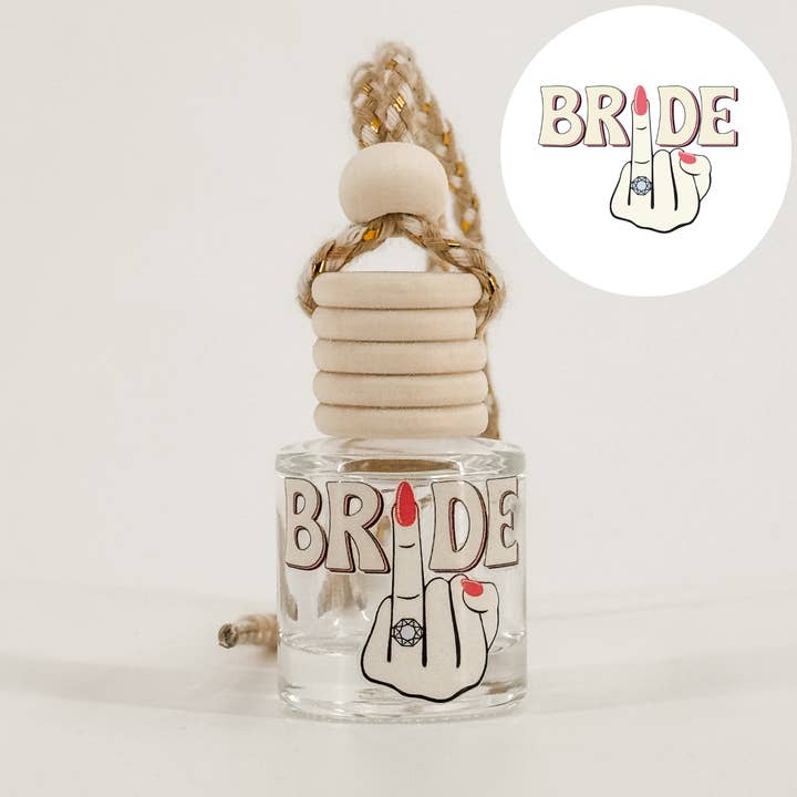 Bride Neutral Ring Finger Car Diffuser for wholesale by The Candle Warehouse