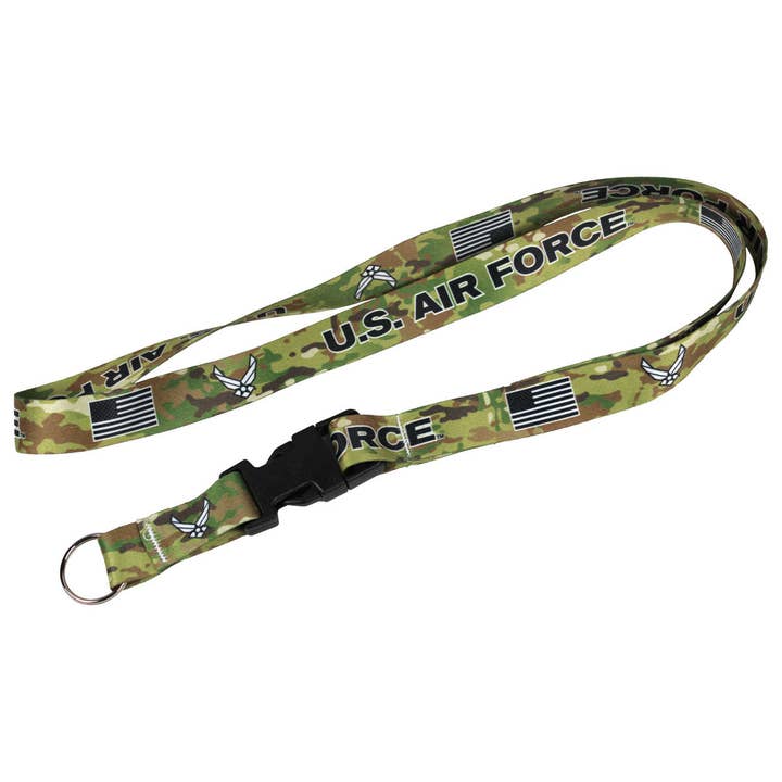 7.62 Design - Wholesale Lanyard - Unisex - 7.62 Design USAF Camo Lanyard - Officially Licensed