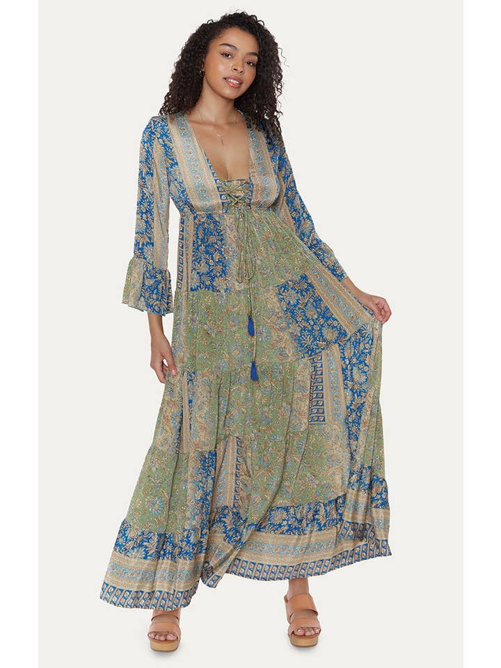 RAGA - Wholesale Dress - Women's - Jai Tiered Maxi Dress