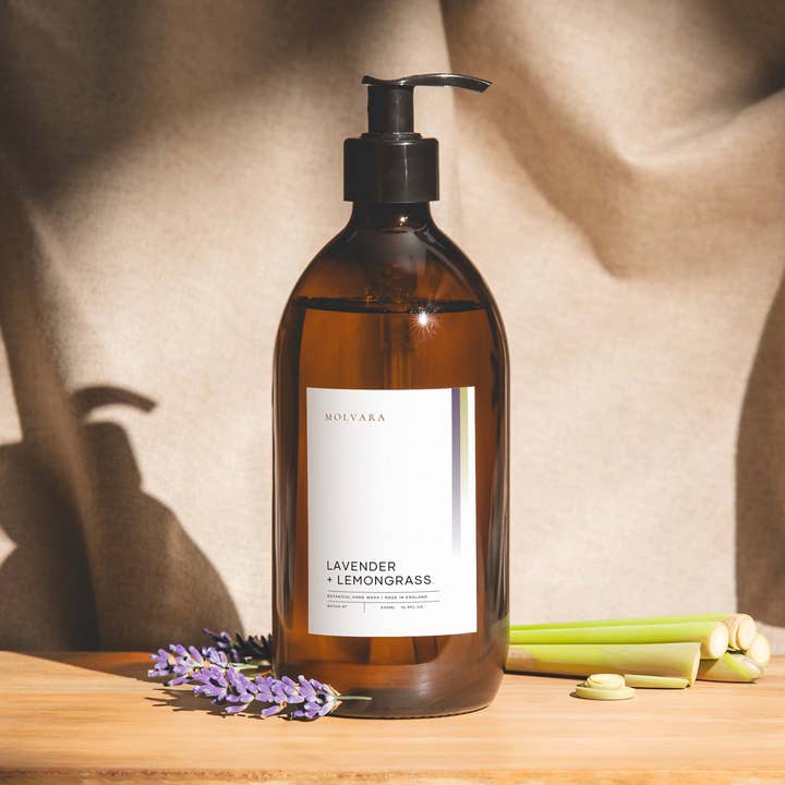 Handzeep met lavendel en citroengras | 500 ml voor wholesale door Molvara