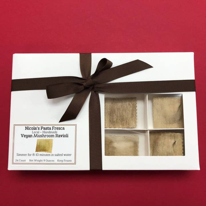 Nicola's Marketplace - Wholesale Pasta - Vegan Mushroom Ravioli
