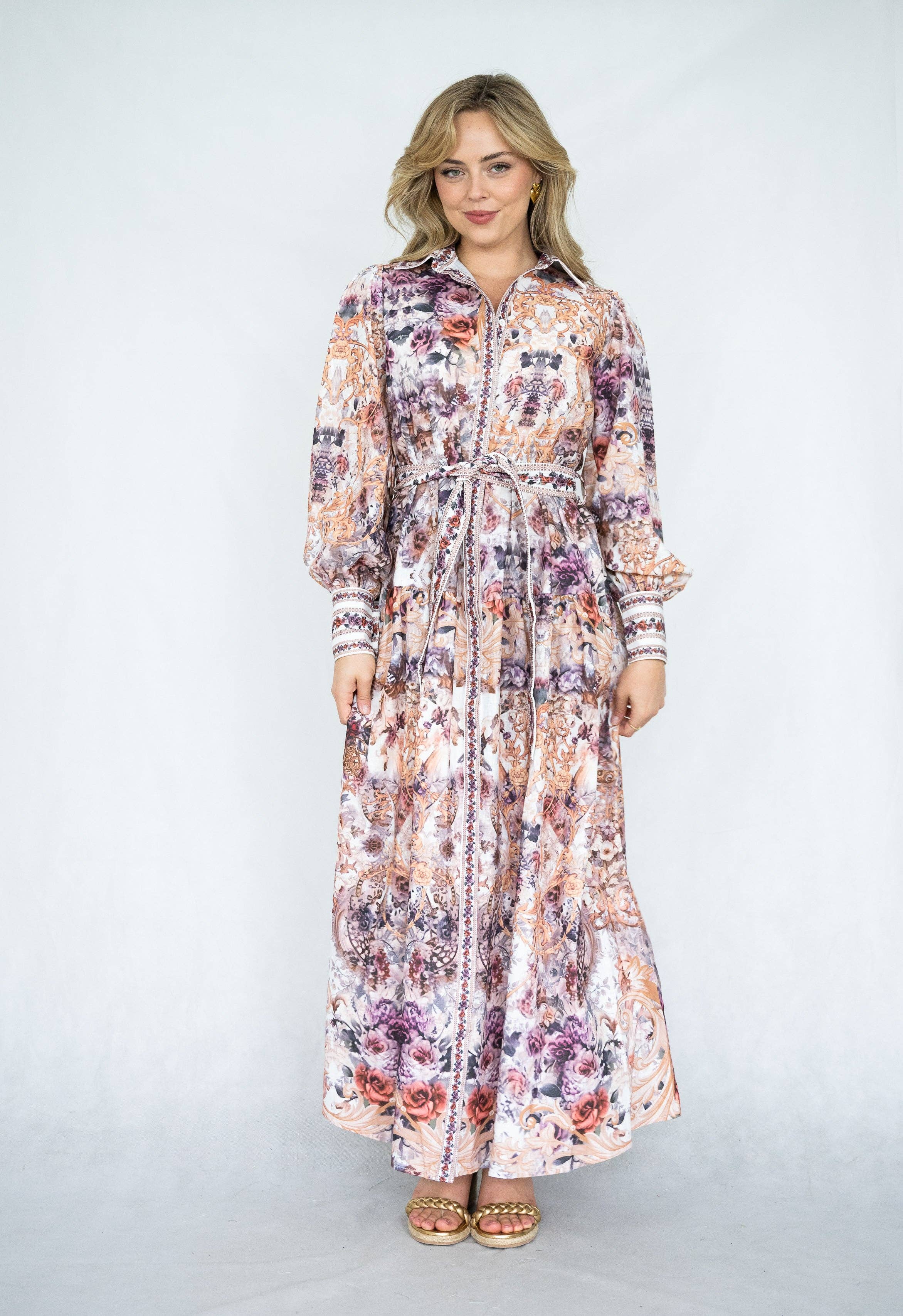 Stellino - Wholesale Dress – Women's - Viola Dress | Multi Floral1
