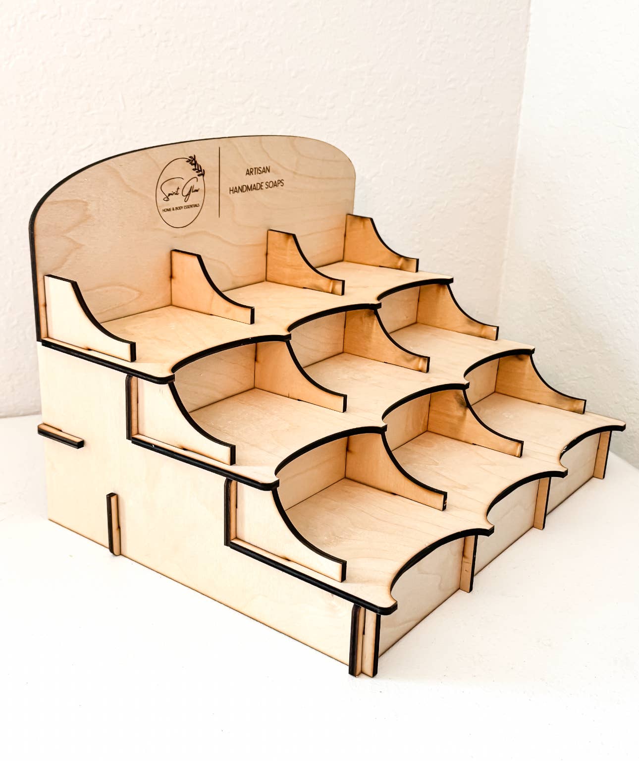 Spirit Glow Home & Body Essentials - Wholesale Retailer Display - Beauty & Wellness - *New* - Branded Soap Display1