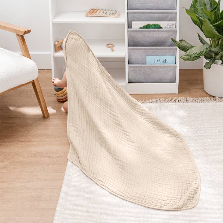 Comfy Cubs - Wholesale Hooded towel – Child & baby - Hooded Baby Towel, 6 Layer 100% Muslin Cotton by Comfy Cubs82