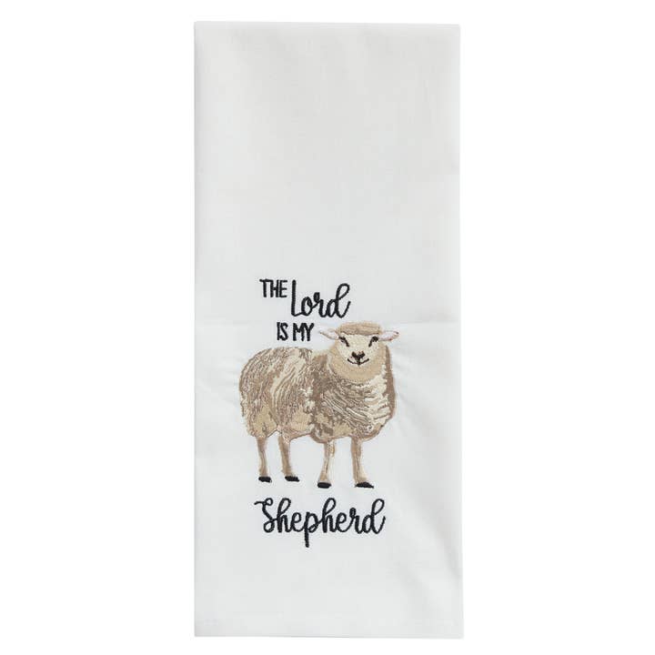 Paño de cocina decorativo The Lord Is My Shepherd para venta al por mayor de Park Designs