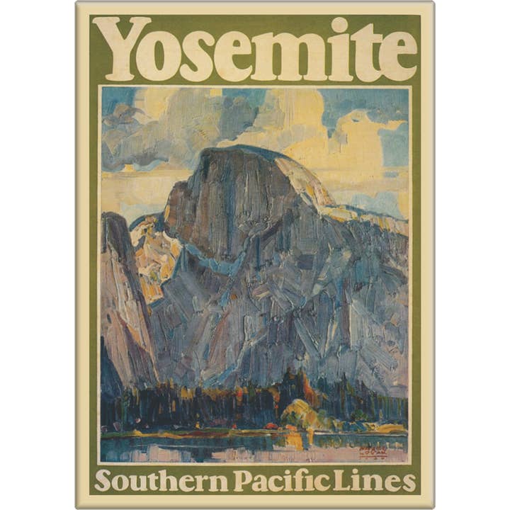 Imán - Yosemite - Ferrocarril de Southern Pacific Lines para venta al por mayor de Square Deal Recordings & Supplies