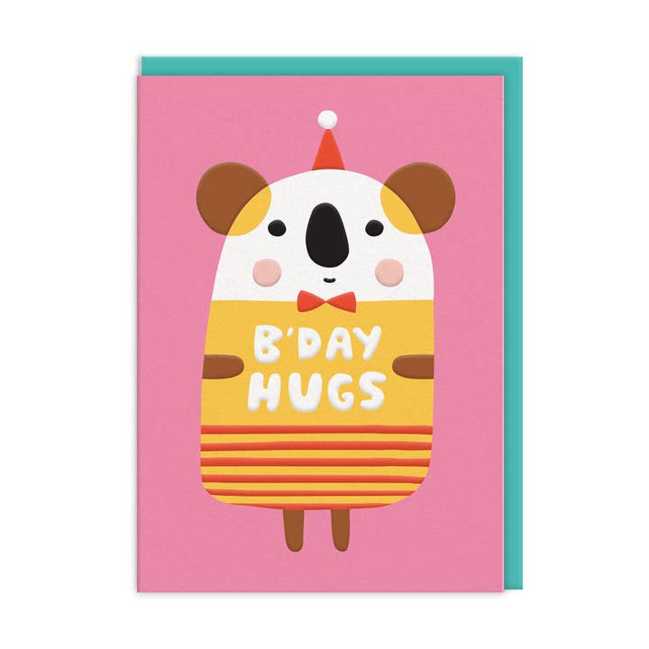 Ohh Deer - Wholesale Birthday Card - Koala Hugs Birthday Card (10448)