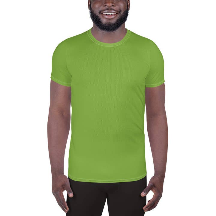 Green Grass Relaxed Fit Athletic T-shirt for wholesale by Rainbow City