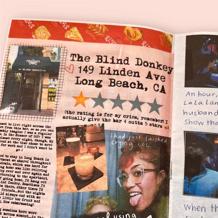 Bre’s Tiny Print Shop - Wholesale Travel - Oh, the Places You'll Cry! Zine 2