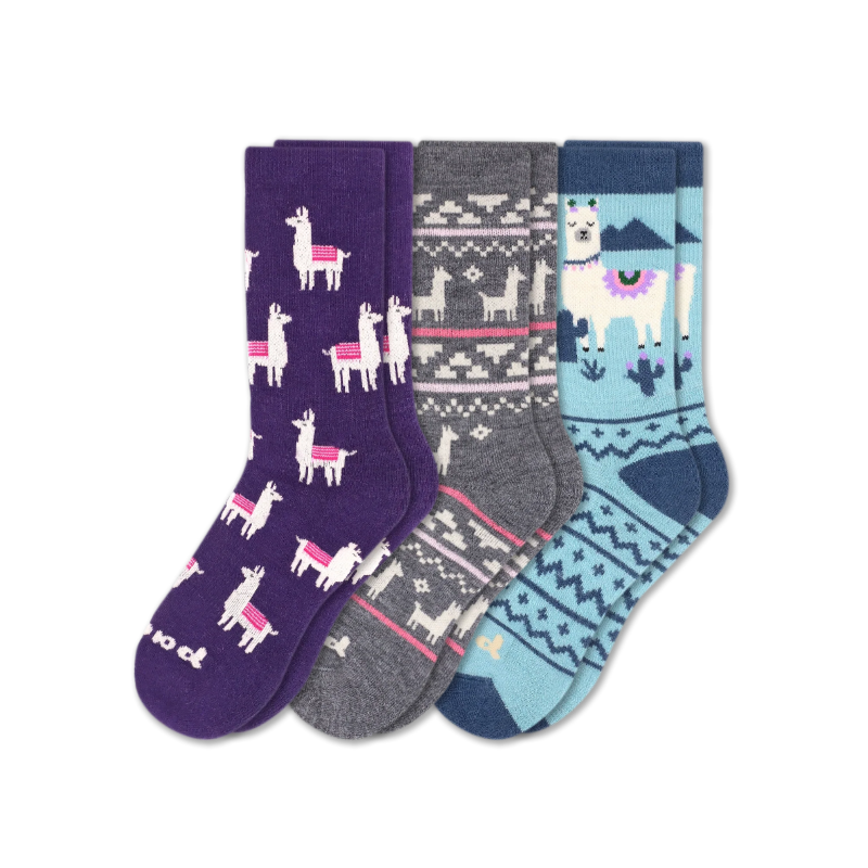 Pacas - Wholesale Socks - Women's - 3 Pack - Women's Crew Pacas Socks76