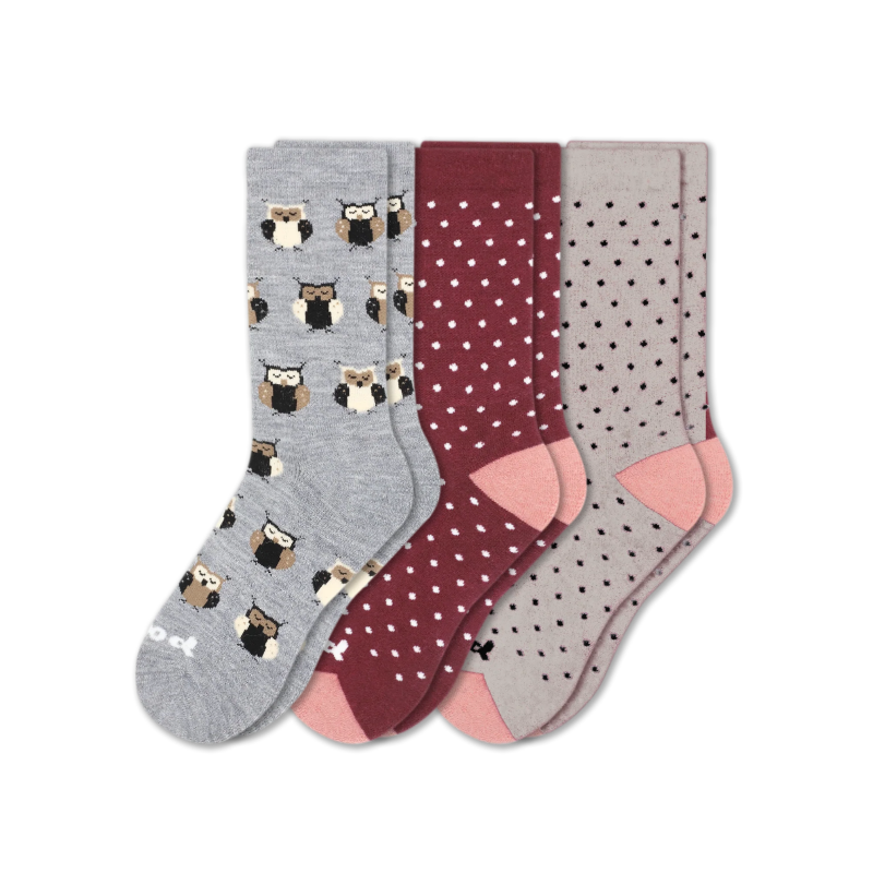 Pacas - Wholesale Socks - Women's - 3 Pack - Women's Crew Pacas Socks88