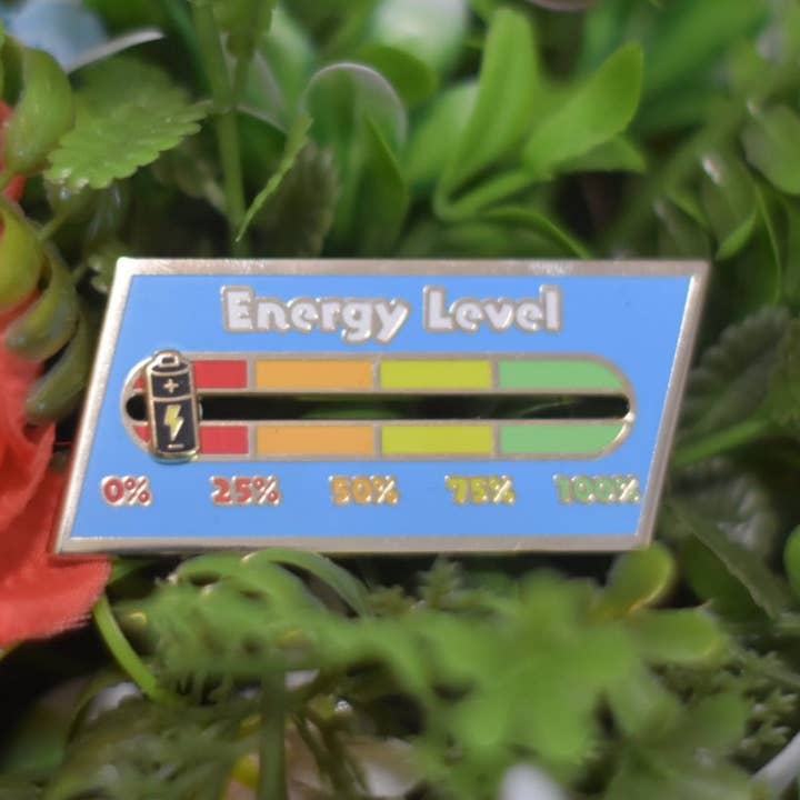 Sliding Energy Level Pin for wholesale by Bibipins