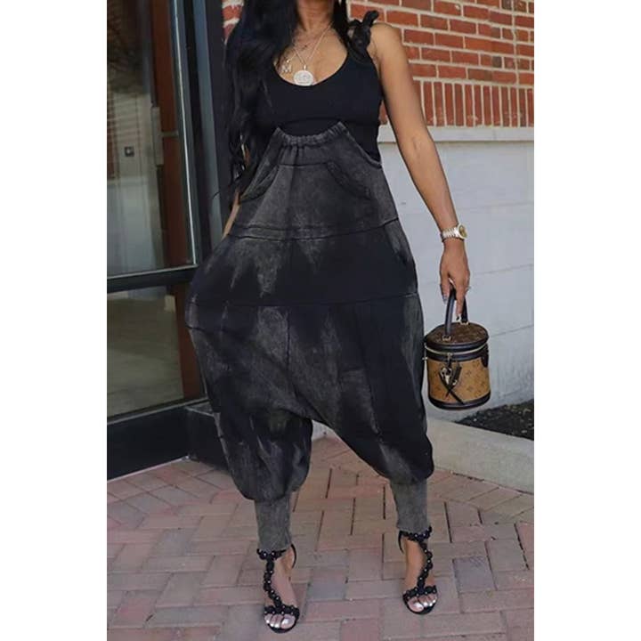 SALOPETTE VINTAGE URBANA A GAMBA LARGA per la vendita all'ingrosso da parte di Esmeray Clothing