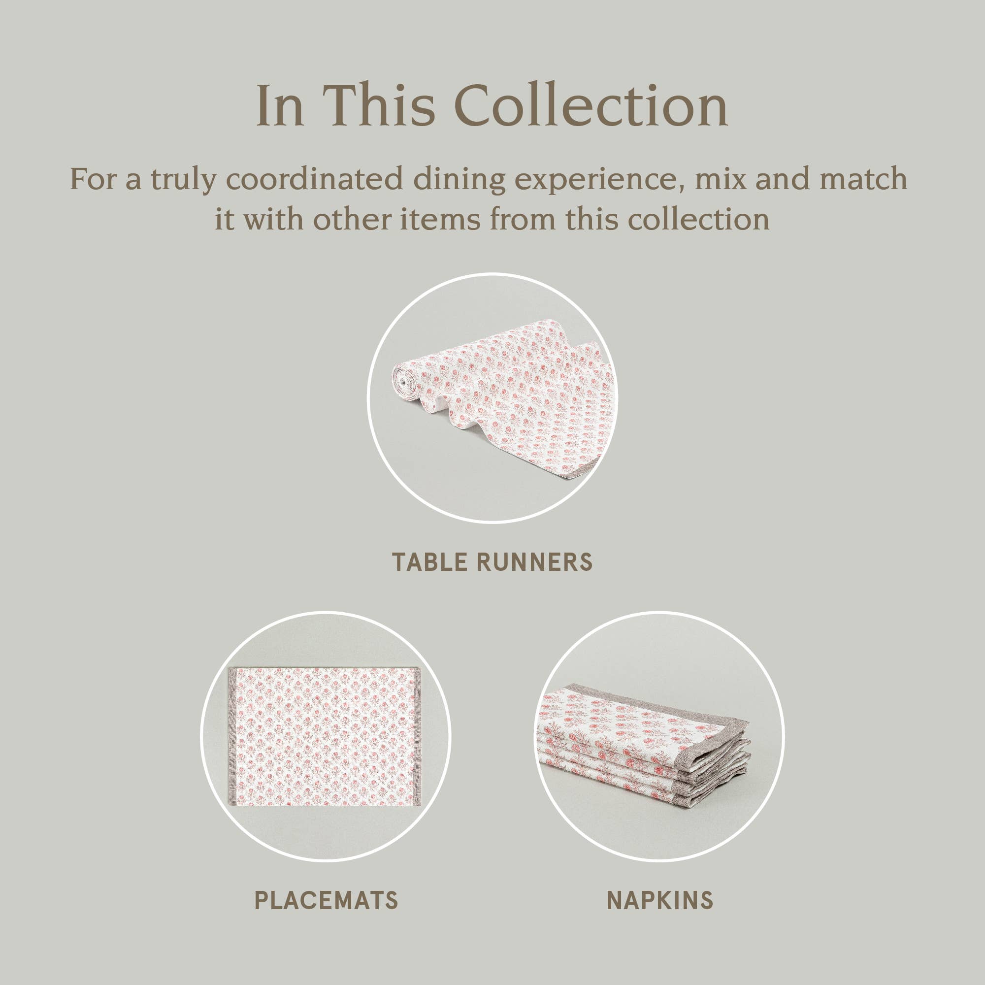 over&back - Wholesale Placemat - Artisan Hand-Blocked Placemats – 100% Cotton – Set of 438