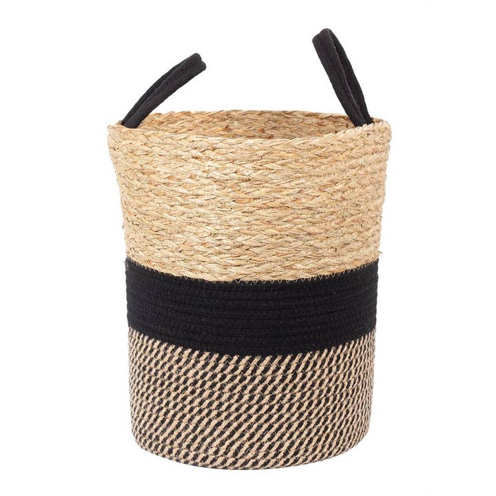 Truu Design - Wholesale Basket - Truu Design Stylish Seagrass, Cotton & Jute Storage Basket1