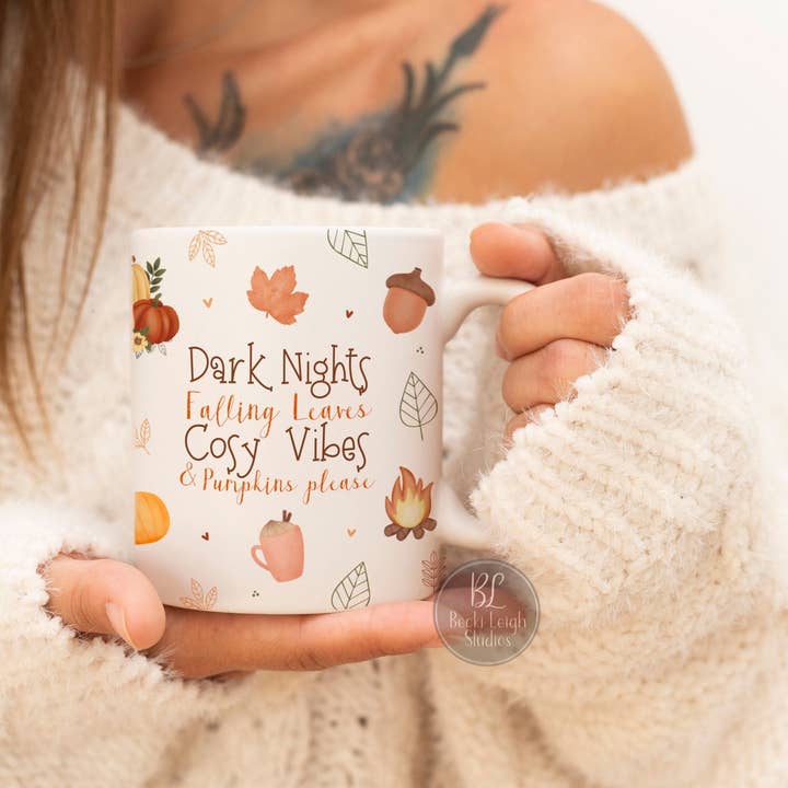Dark Nights Mug for wholesale by Becki Leigh Studios
