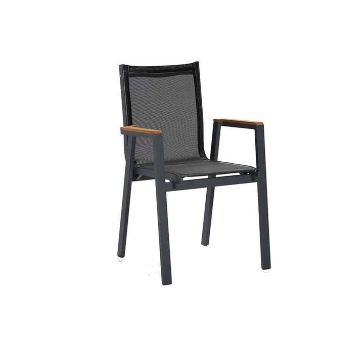 Deholzwart GmbH - Wholesale Patio Arm Chair - Ottawa aluminum garden chair