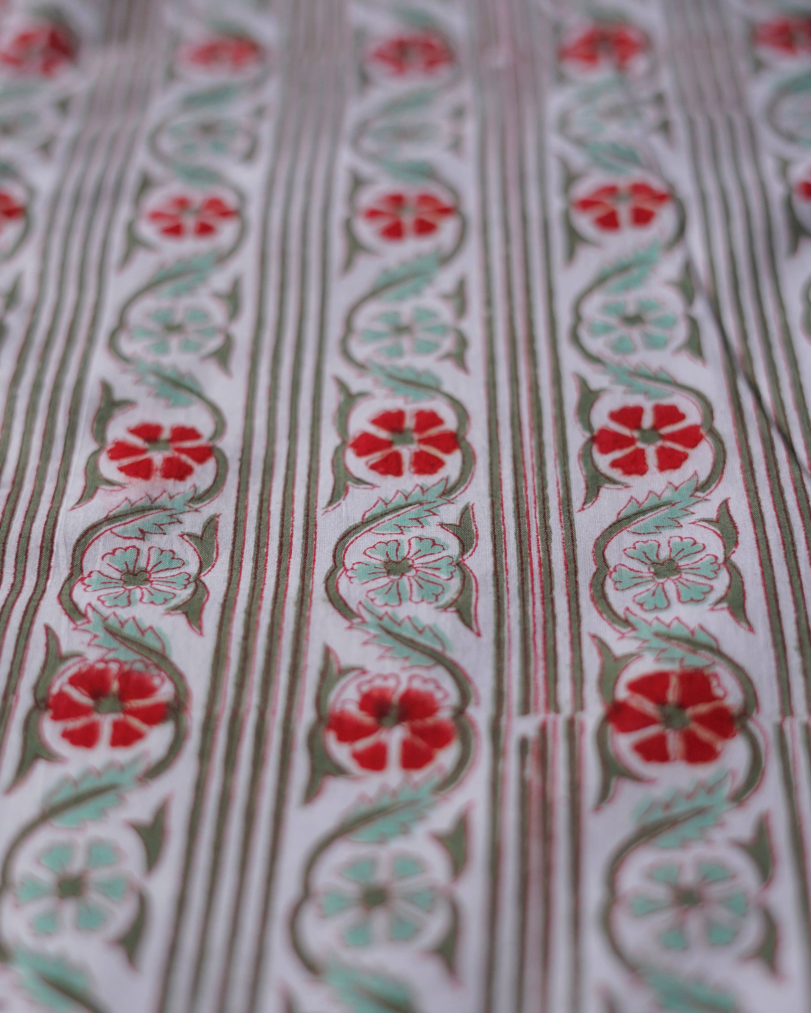 Annahmol - Wholesale Quilt - Kids & Baby - Wood Block Print Reversible Cotton Baby Blanket23