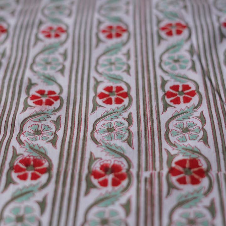 Annahmol - Wholesale Quilt - Kids & Baby - Wood Block Print Reversible Cotton Baby Blanket23