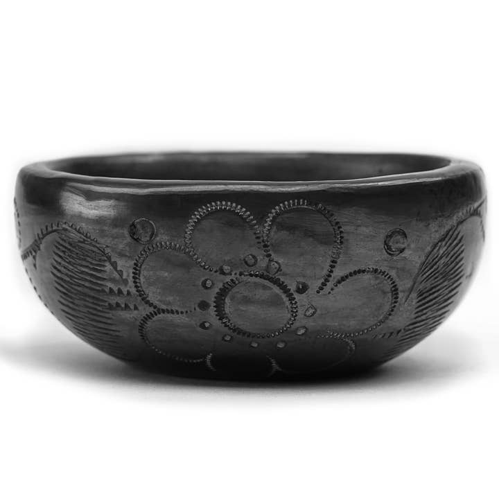 MEXTEQUIL - Wholesale Shot Glass - Black Clay Mexican Shot Glasses - Set of 4 - 2 Oz Mezcal Cup5