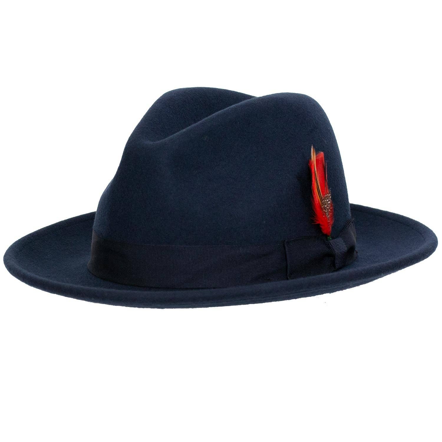 Levine Hat Company - Wholesale Fedora - Men's - Reverb Classic Wool Fedora by 9th Street Hats0