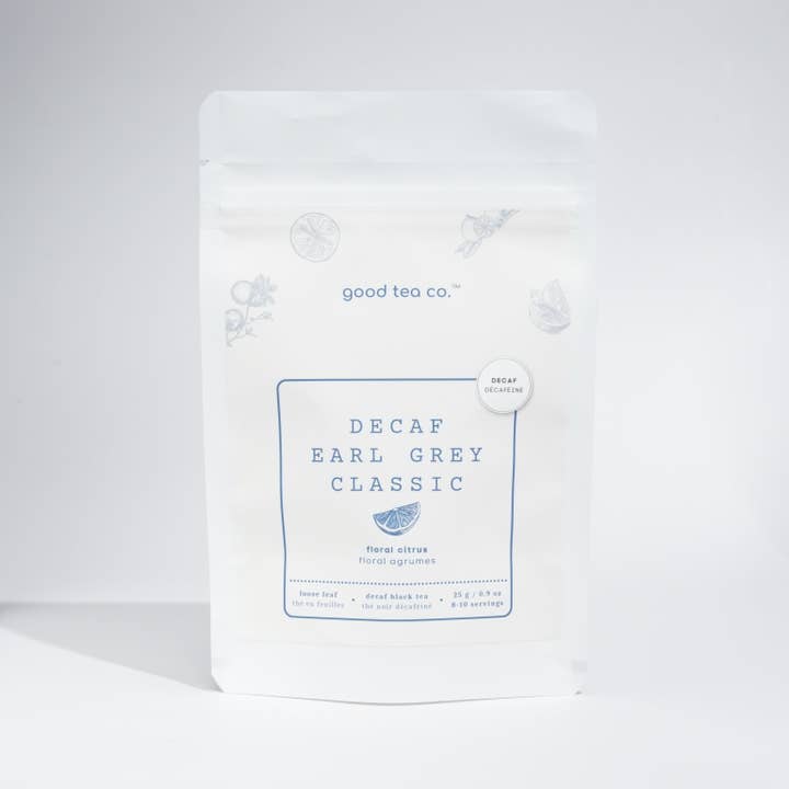 Decaf Earl Grey Classic - Loose Leaf Decaf Tea for wholesale by Good Tea Co.