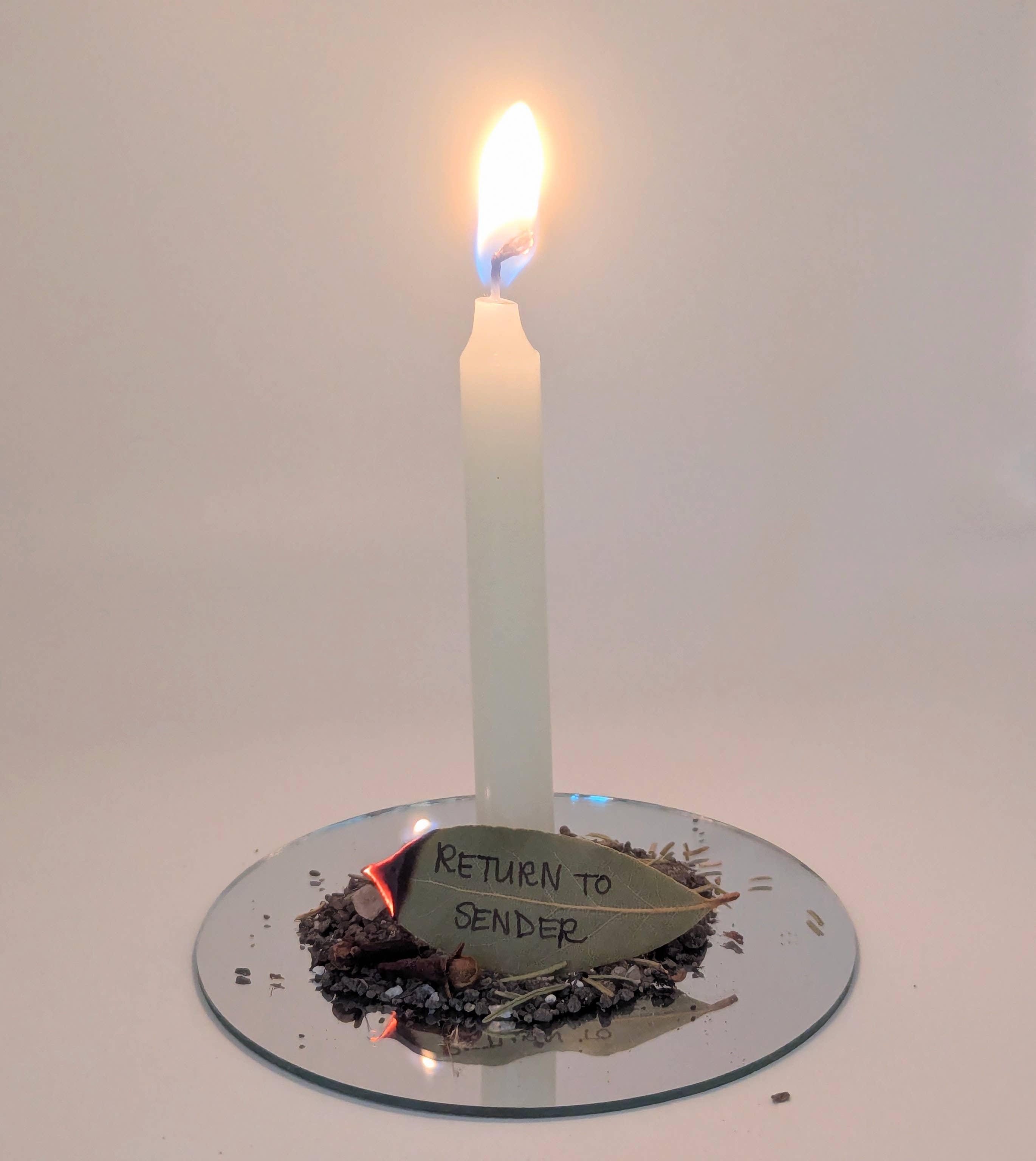 The Pleiadian Altar - Wholesale Meditation Supplies - Hex The Patriarchy - Return to Sender DIY Spell Kit1