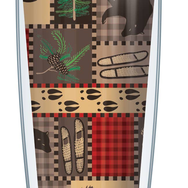 Cabin Quilt Tumbler for wholesale by FREEHEART