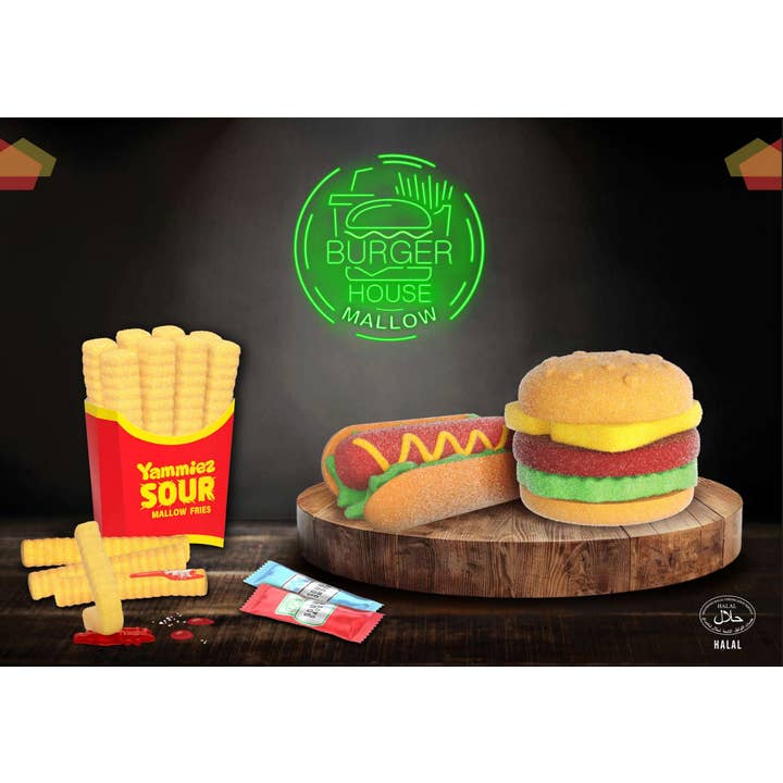 Candycat - Wholesale Marshmallow - Relkon - Marshmallow Potato Chips 12x24g7