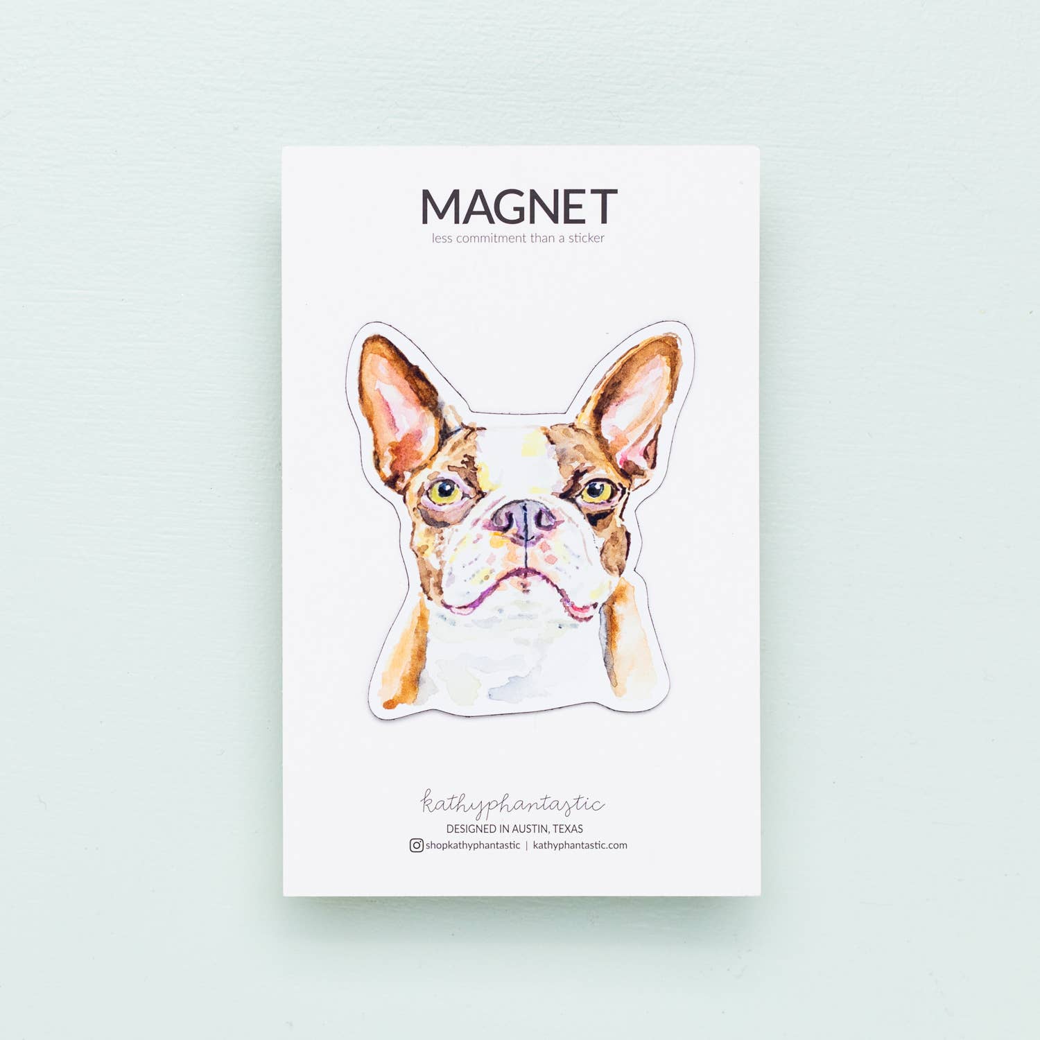 kathyphantastic - Vendita all'ingrosso Calamite - Magnete Boston Terrier2