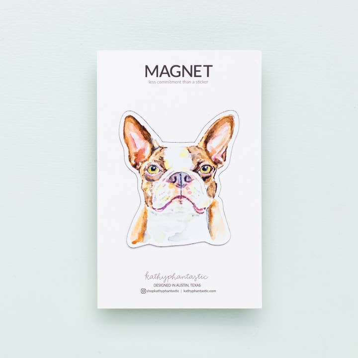 kathyphantastic - Wholesale Magnet - Boston Terrier Magnet2