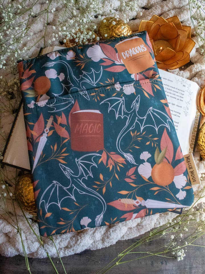 PREORDER | Book / Tablet Sleeve | Dragons Grove for wholesale by Meaggie Moos
