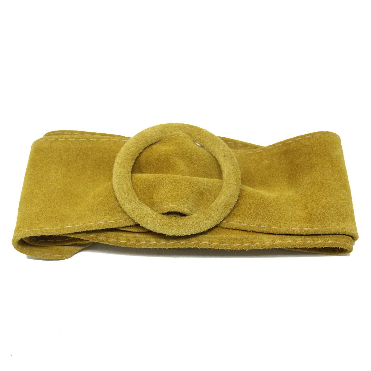 German Fuentes Handbags - Wholesale Belt - Women's - CINT-07 CIRCLE BUCKLE SUEDE BELT14
