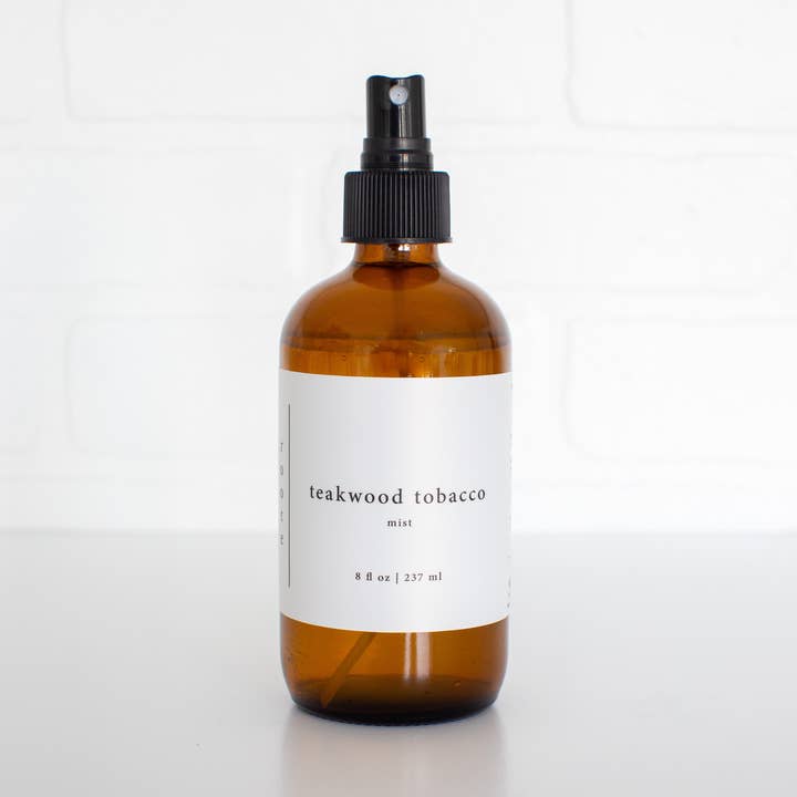Room & Linen Mist - Teakwood Tobacco - Body Safe* for wholesale by roote