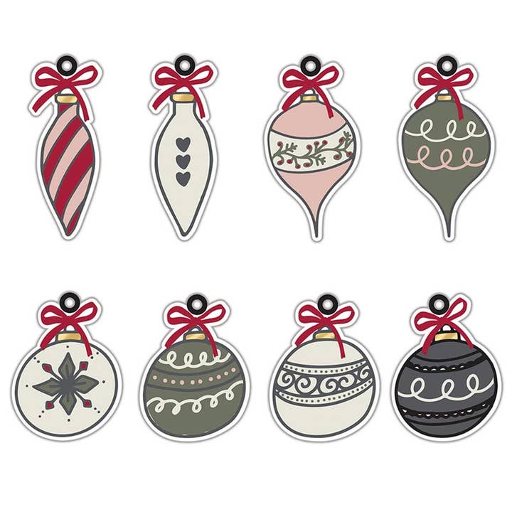 Gift Tag Book - Die-Cut Ornaments for wholesale by Santa Barbara Design Studio by Creative Brands
