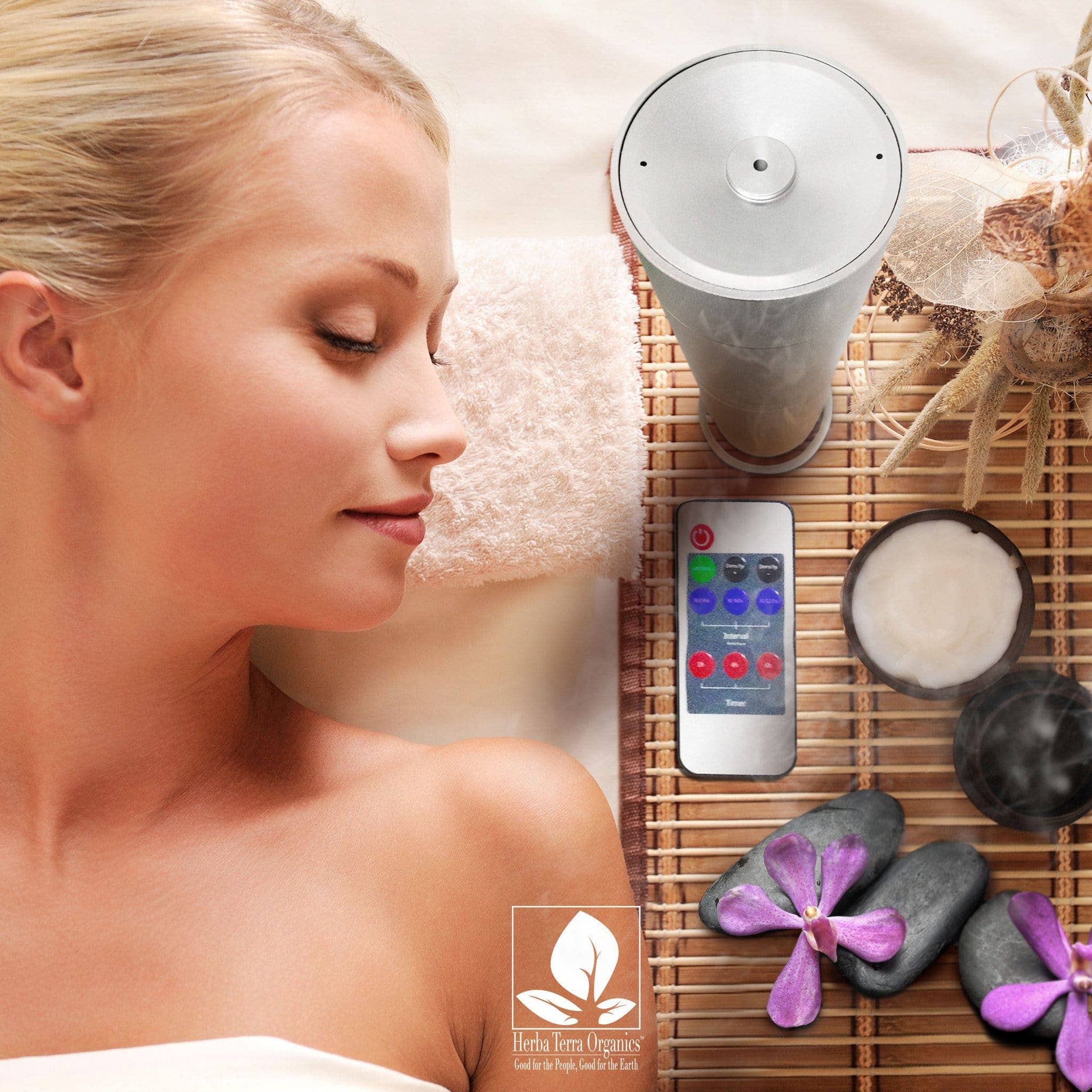 Herba Vera Organics – Engroshandel Elektronisk diffuser – Essential Oil Nebulizer Diffuser1