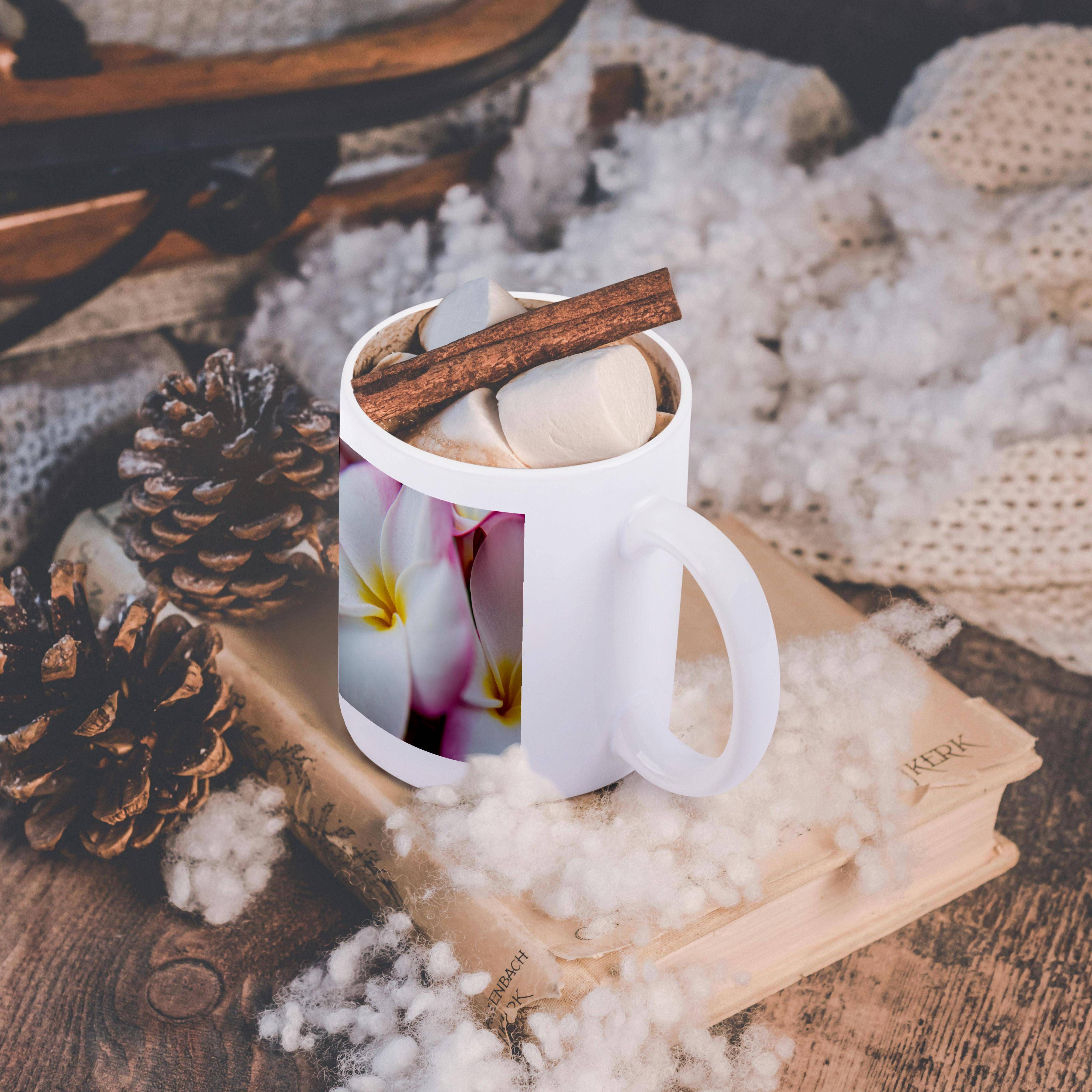 3dRose - Wholesale Coffee Mug - 3dRose, USA, Hawaii, Oahu, Close up of pink Plumeria flower, Mug11