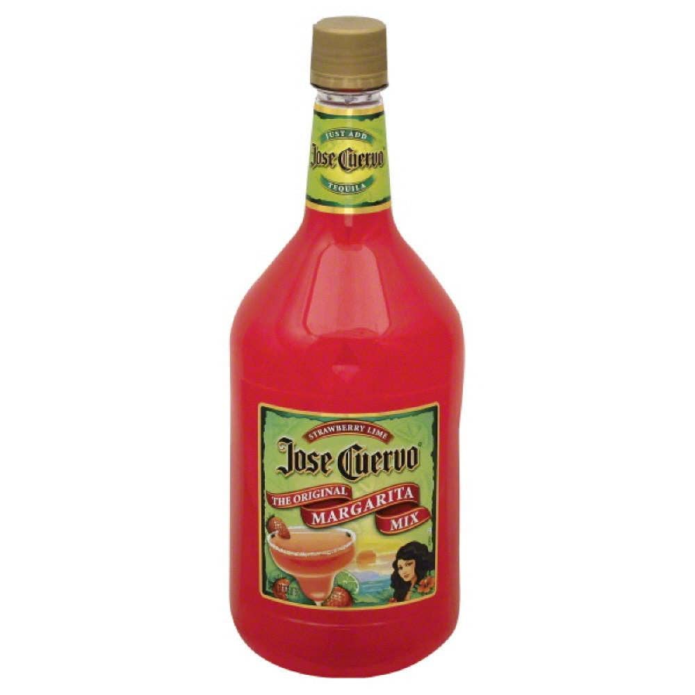 KeHE Distributors, LLC - Wholesale Cocktail Mix/Syrup - Jose Cuervo Strawberry Lime The Original Margarita Mix, 1.75 Lt (Pack of 6)0