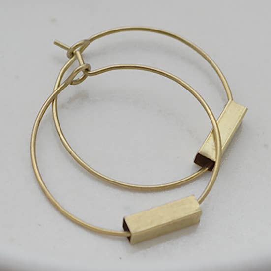 Fräulein Tapir - Wholesale Hoop Earrings - MO Creoles0