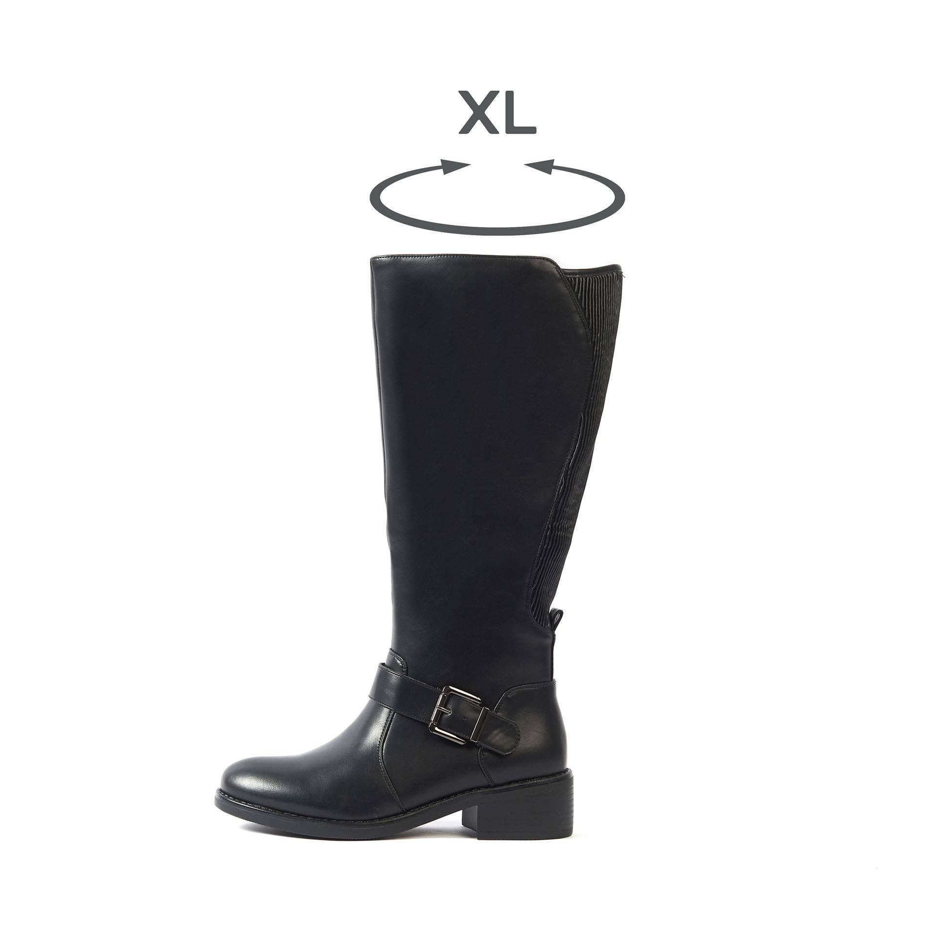 Gabylou - Wholesale Boots - Women's - XL boots for wide calves - Kiwi model4