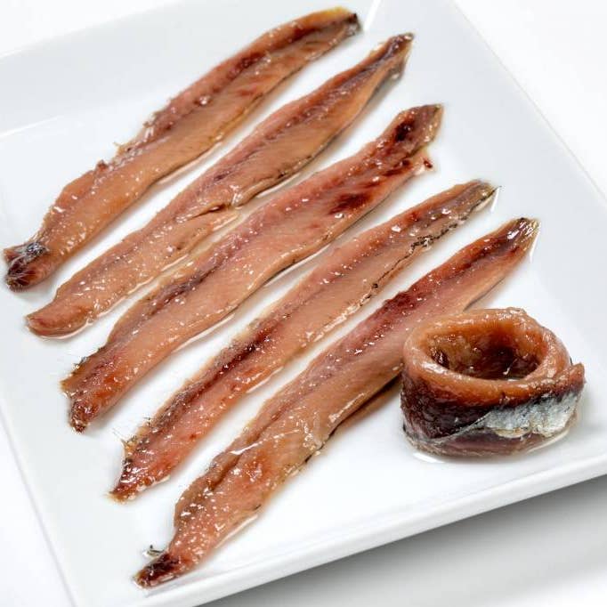 Delicatessen Spanish Food – Großhandel Oliven – La Chinata Manzanilla-Oliven mit Anchovisgeschmack – 350 g Glas2