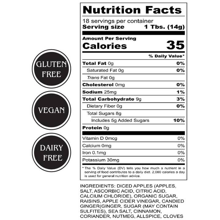 Tait Farm Foods - Wholesale Chutney - Apple Chutney1