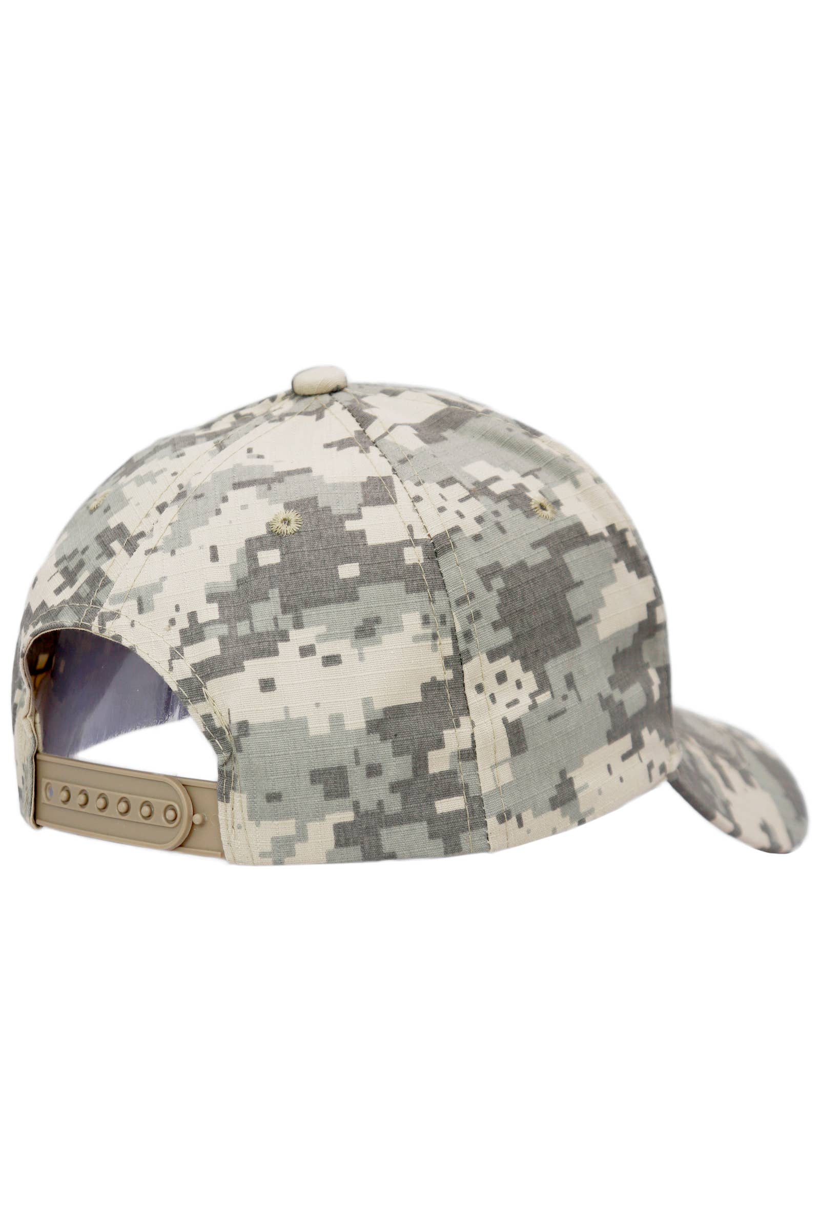 Cap Zone - Vendita all'ingrosso Cappellino da baseball - Unisex - Cappellino baseball mimetico digitale con logo dei rami militari USA6