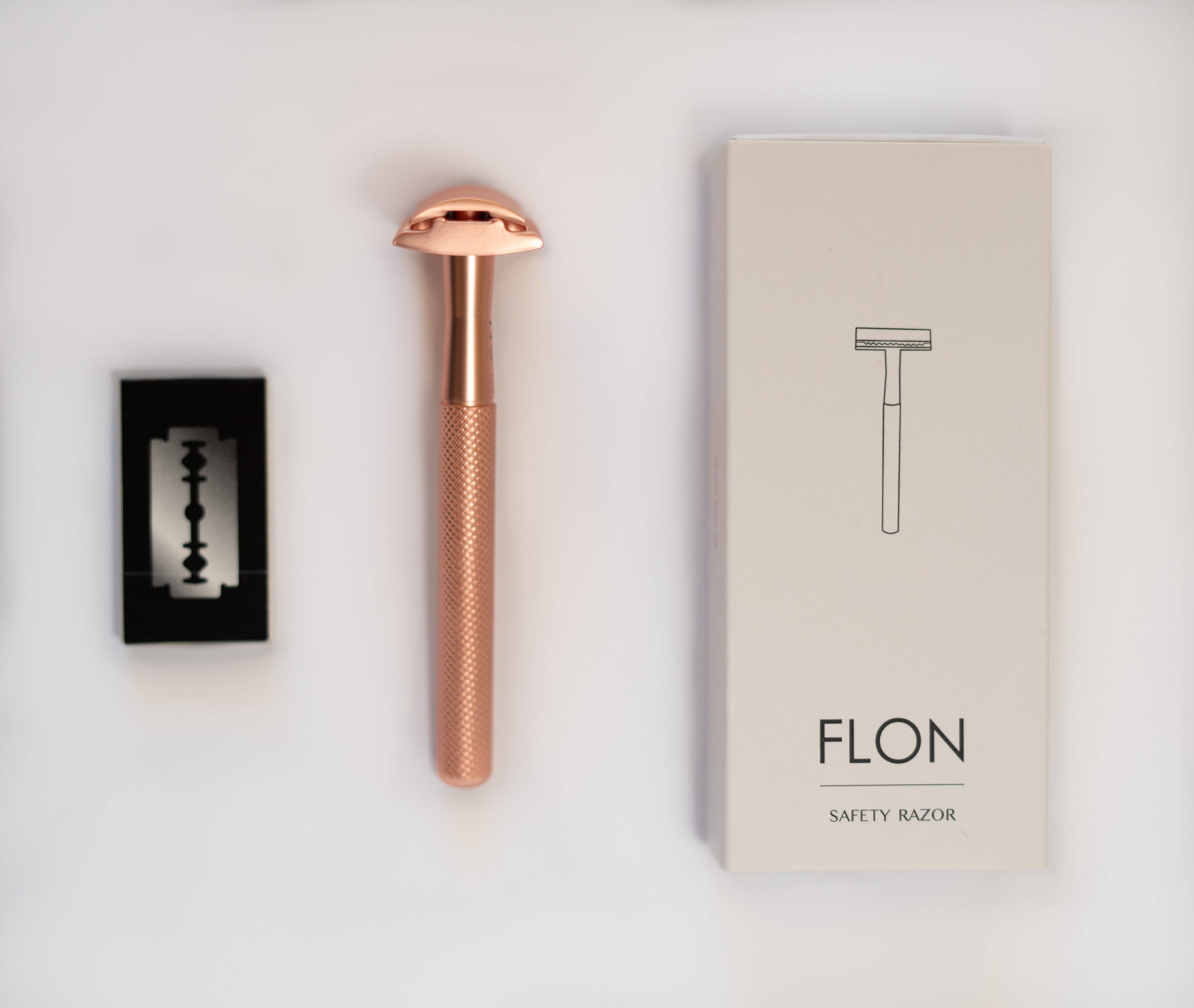 FLON - Venta al por mayor Maquinilla de afeitar - Afeitadora segura reutilizable ecológica3