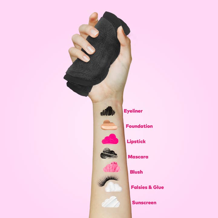 MakeUp Eraser - Wholesale Makeup Remover - Chic Black MINI PRO MakeUp Eraser