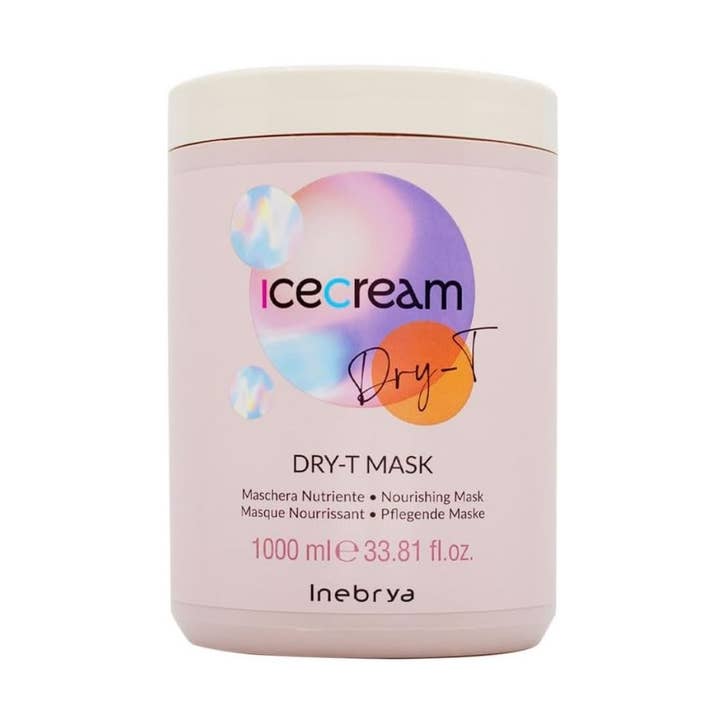 Inebrya Ice Cream Dry-T Nourishing Mask 1000ml for wholesale by Hair Industry Australia