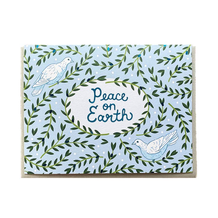 Peace Doves Card for wholesale by Noteworthy Paper & Press