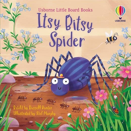HarperCollins - Wholesale Baby & Toddler Book (0-2) - Itsy Bitsy Spider board book : Usborne0