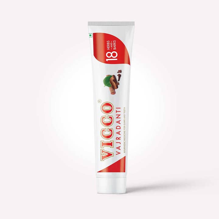 Natures Basket - Wholesale Toothpaste - Vicco Vajradanti Toothpaste- 200g (Pack of 3)